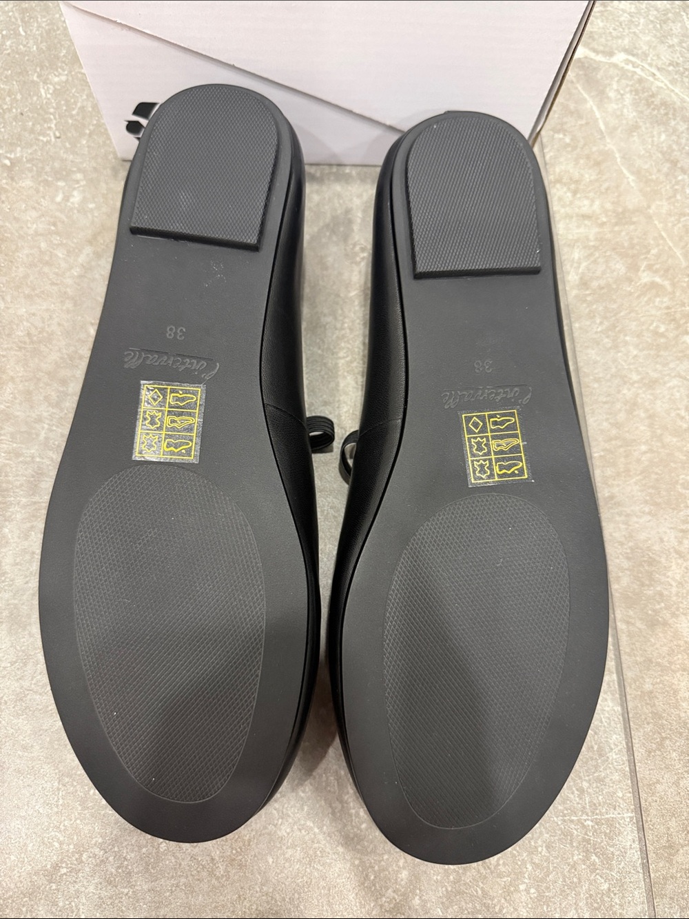 L’Intervalle Ulica Black Leather Ballet Flat size 38 - Picture 6 of 6
